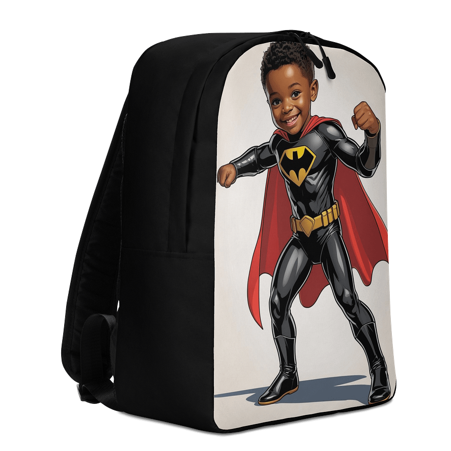 Superhero Kid All-Over Print Backpack product image (3)