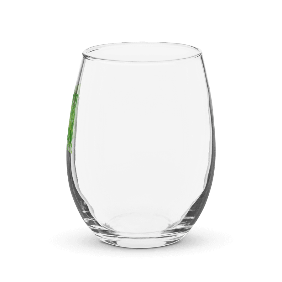 Vibrant Green and Yellow Stemless Wine Glass product image (3)