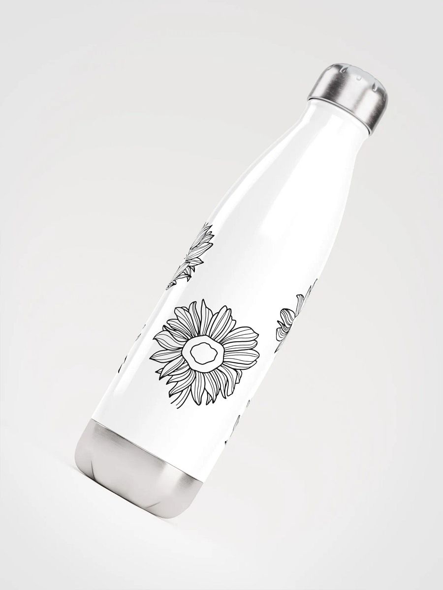 Flower Doodle Water Bottle product image (4)
