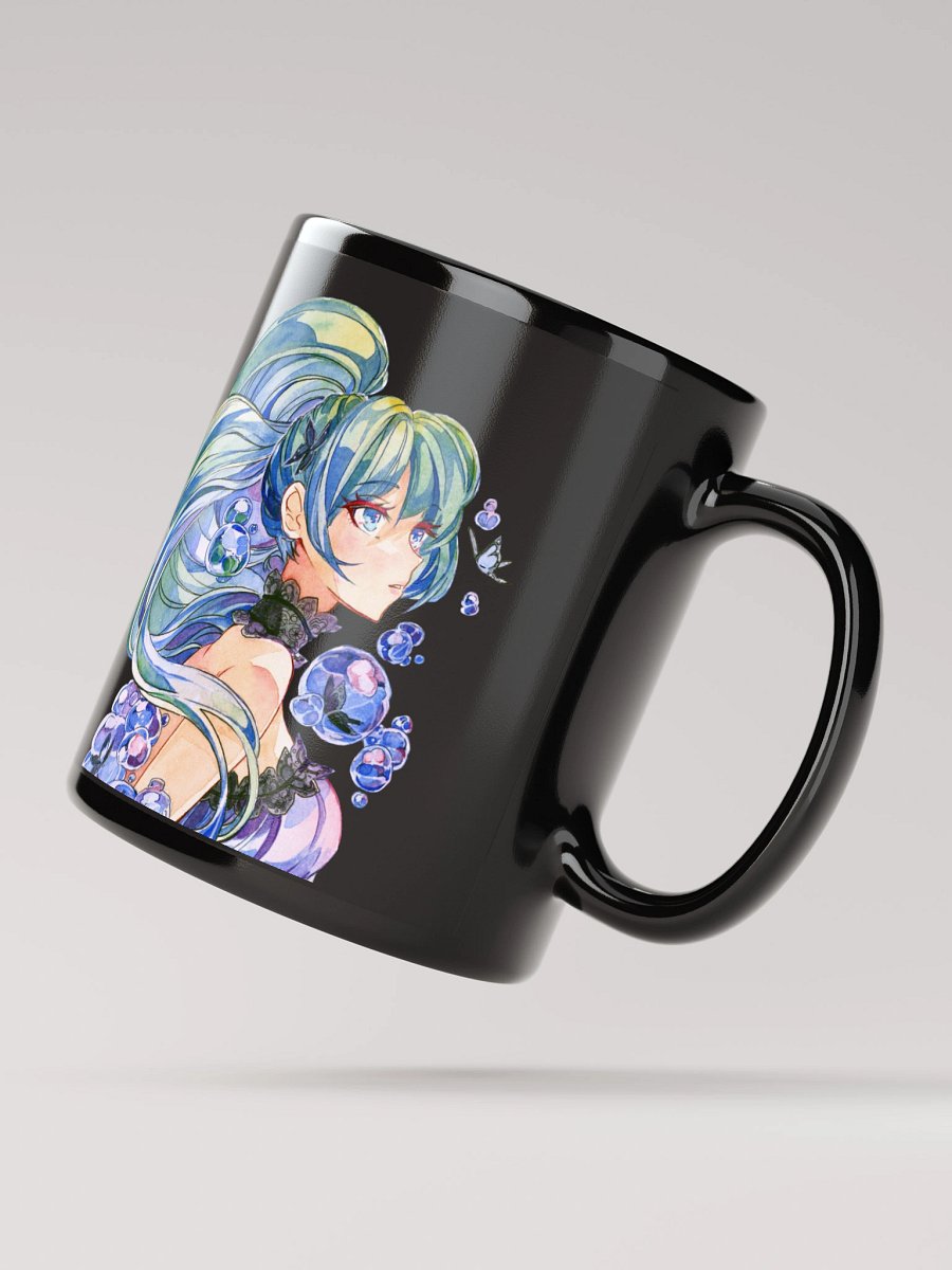 Bubble up from Dream Black Glossy Mug product image (3)