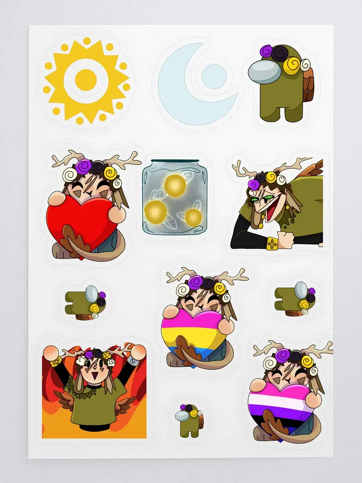 Classic Dawn Sticker Sheet product image (1)
