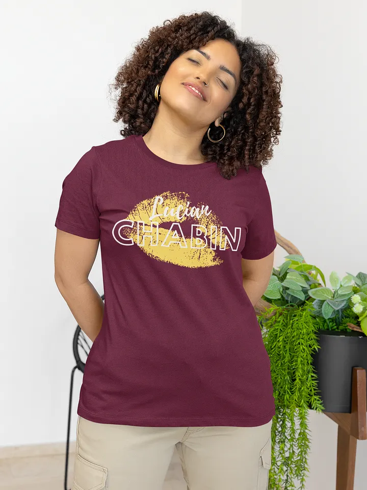 Lucian Chabin White Text Graphic Tee product image (35)