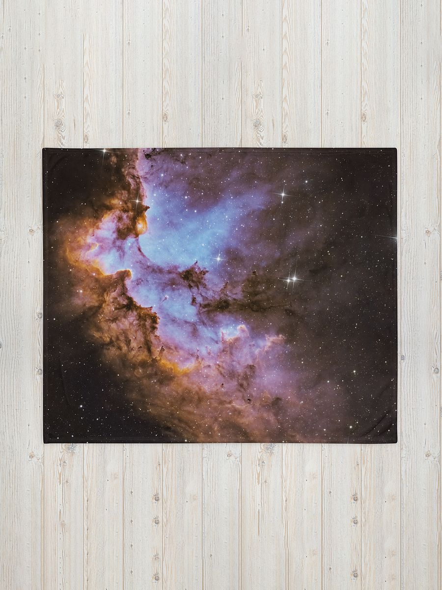 Wizard Nebula Throw Blanket product image (3)