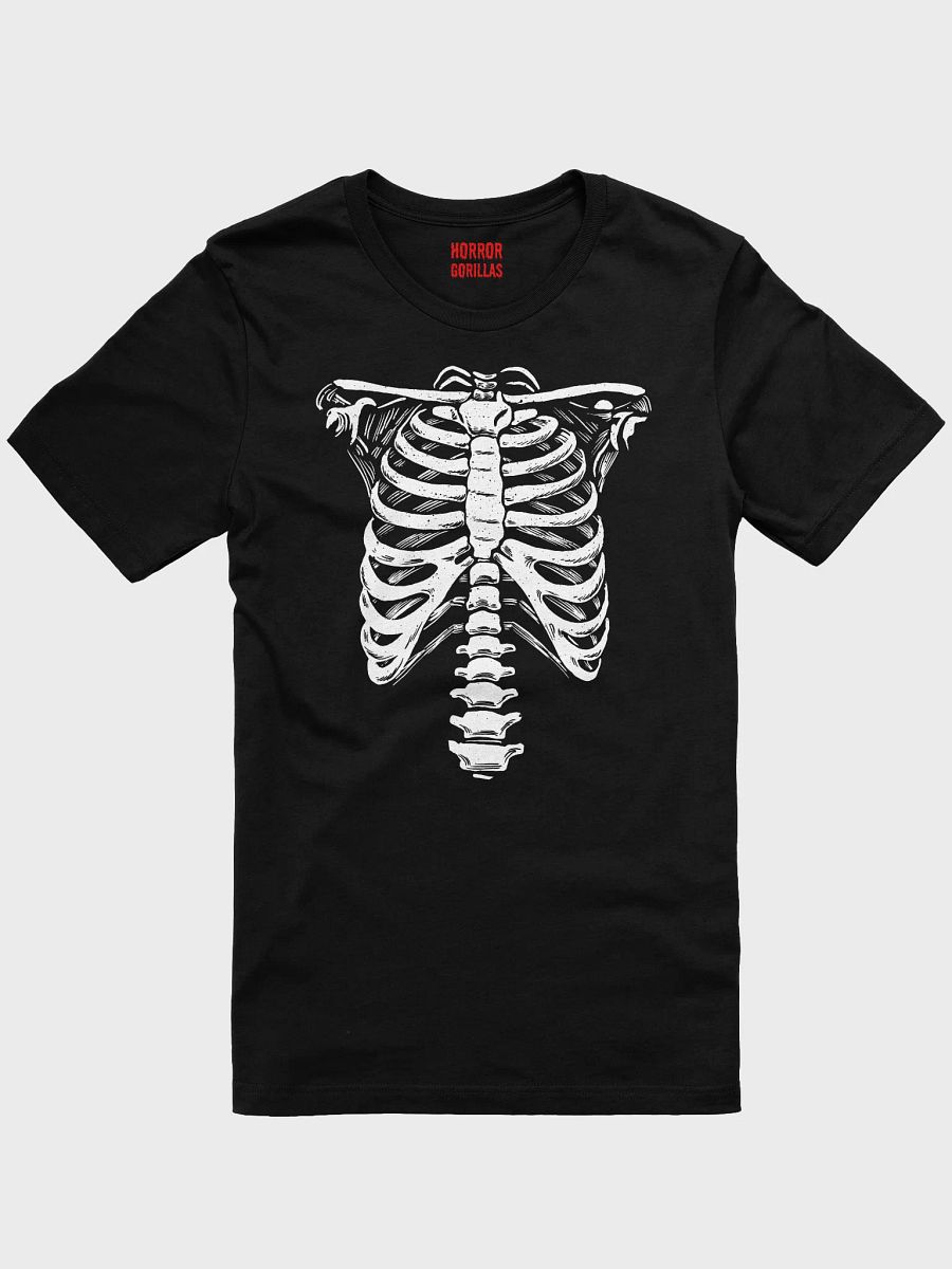Skeleton Ribs Halloween Costume Funny T-Shirt product image (1)