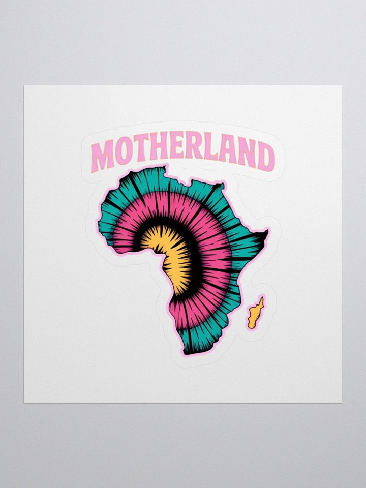 Motherland Map of Africa Mama Africa Sticker product image (1)