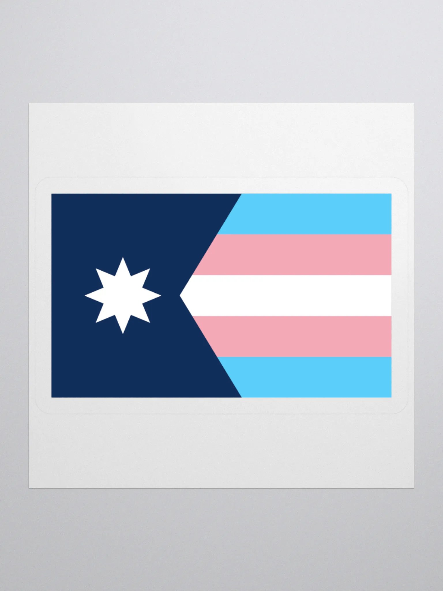 Minnesota Trans Pride Sticker product image (2)