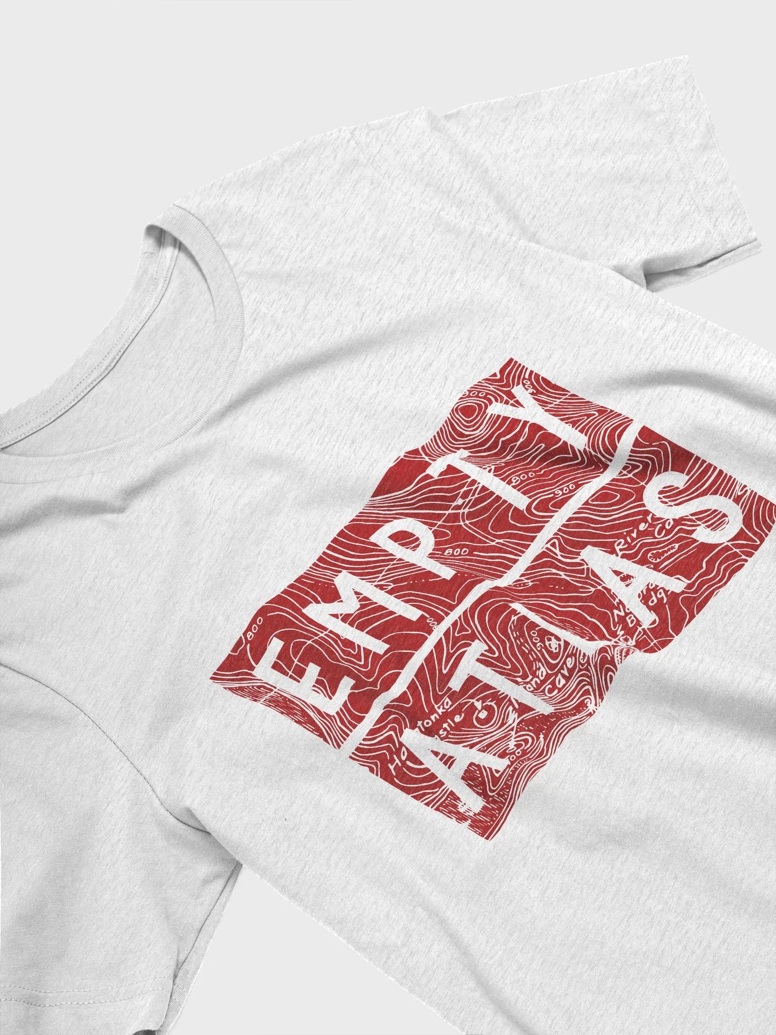 Topographic Map T-Shirt product image (2)