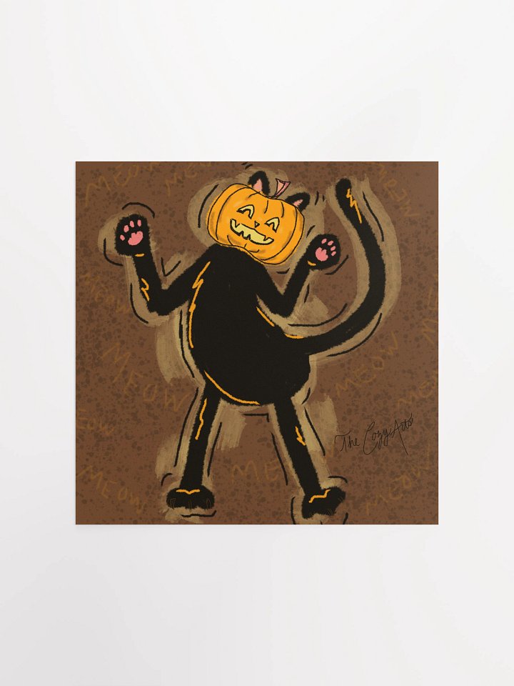 Pumpkin Dance Cat product image (1)