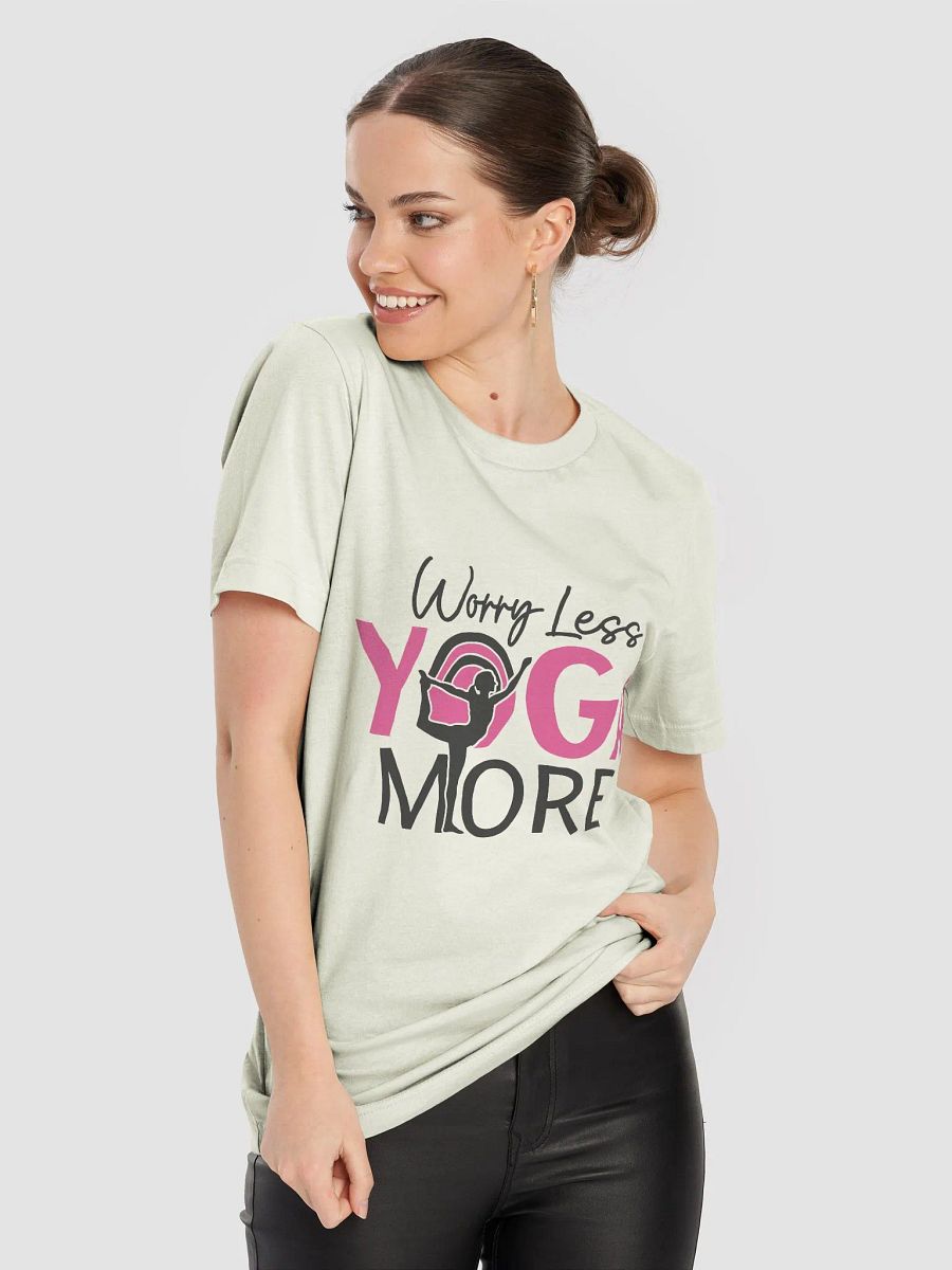 Worry Less Yoga More T-Shirt product image (8)