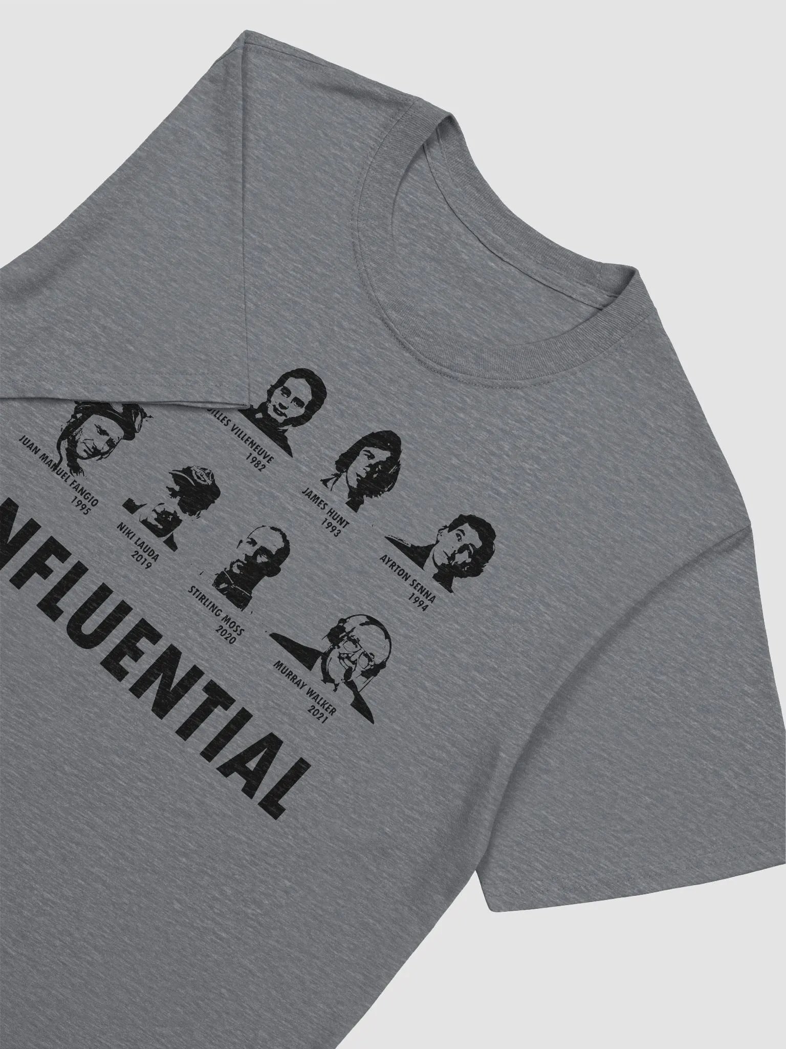 Influential F1 Drivers - Tshirt product image (2)