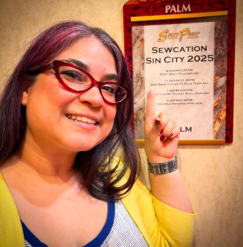 Sewing class alert! My stitches are ready, my coffee is ready, but my sanity might not be #sewcationsincity2025 @sewbestie #o...