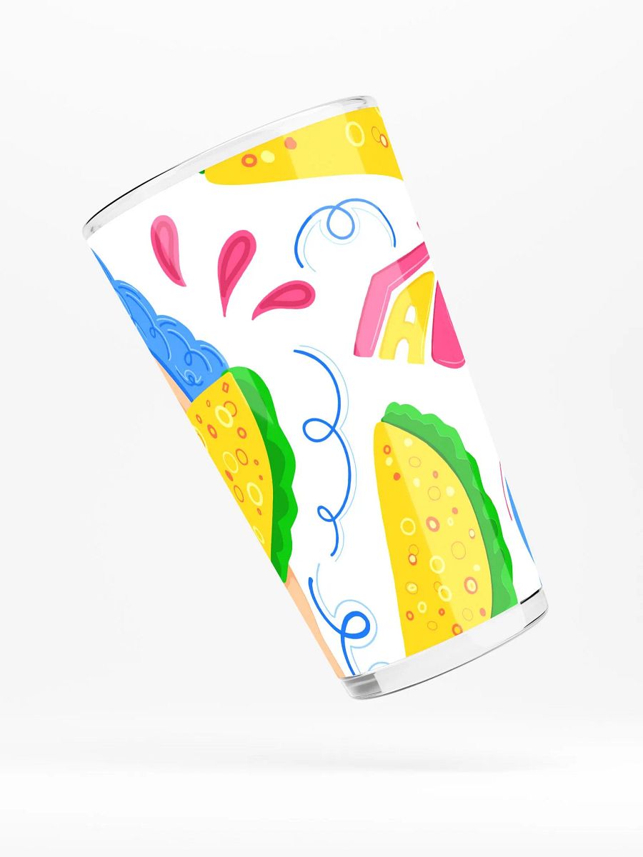 Taco Tribe Shaker Pint Glass product image (4)