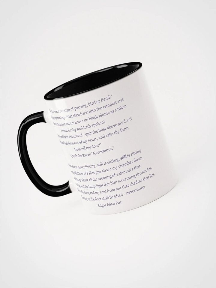 Edgar Allan Poe Quoth the Raven Coffee Mug product image (2)