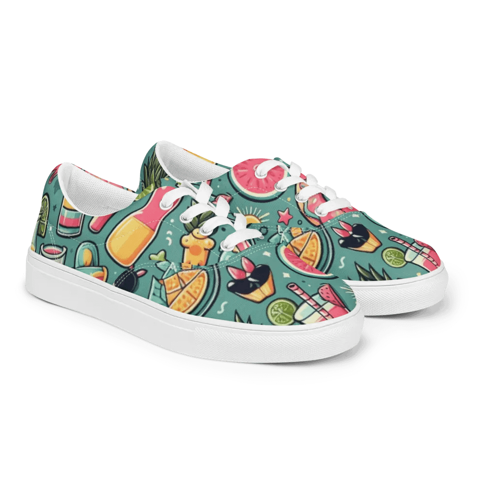 Tropical Vibes Men's Canvas Shoes product image (10)