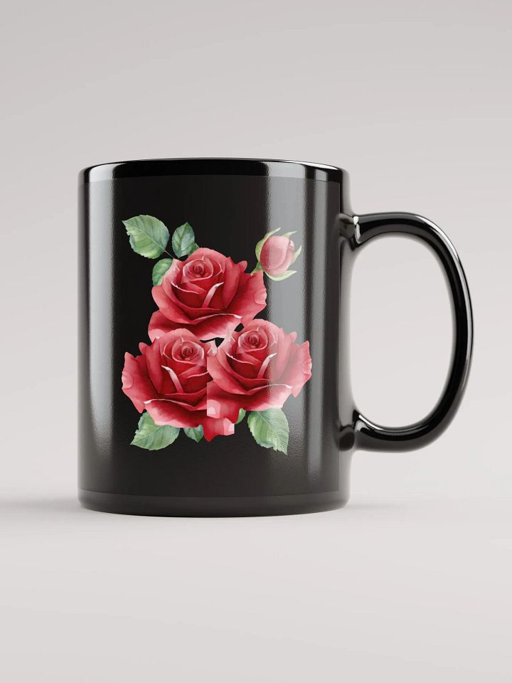 Budding Roses Glossy Mug product image (1)