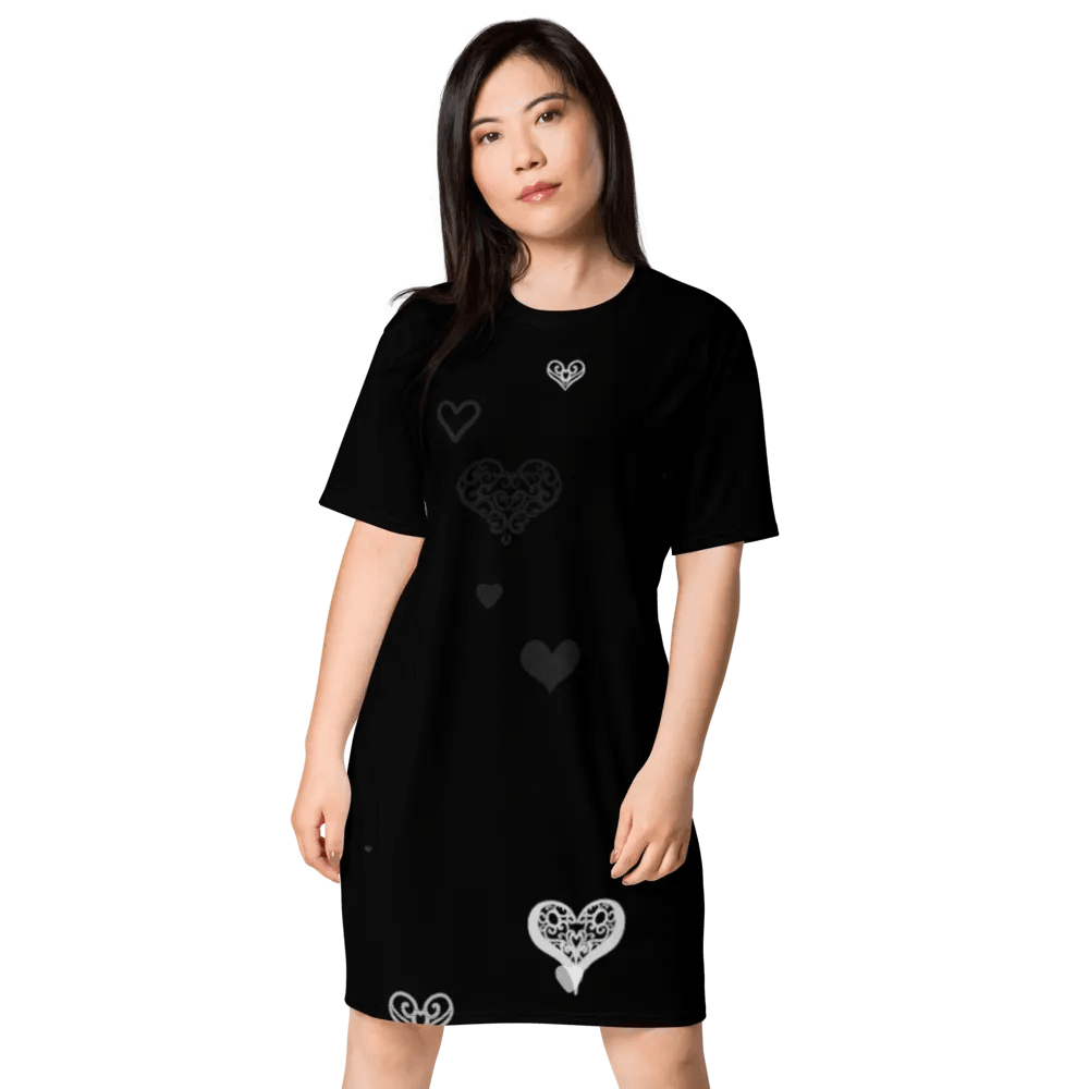 Heart T-Shirt Dress product image (1)