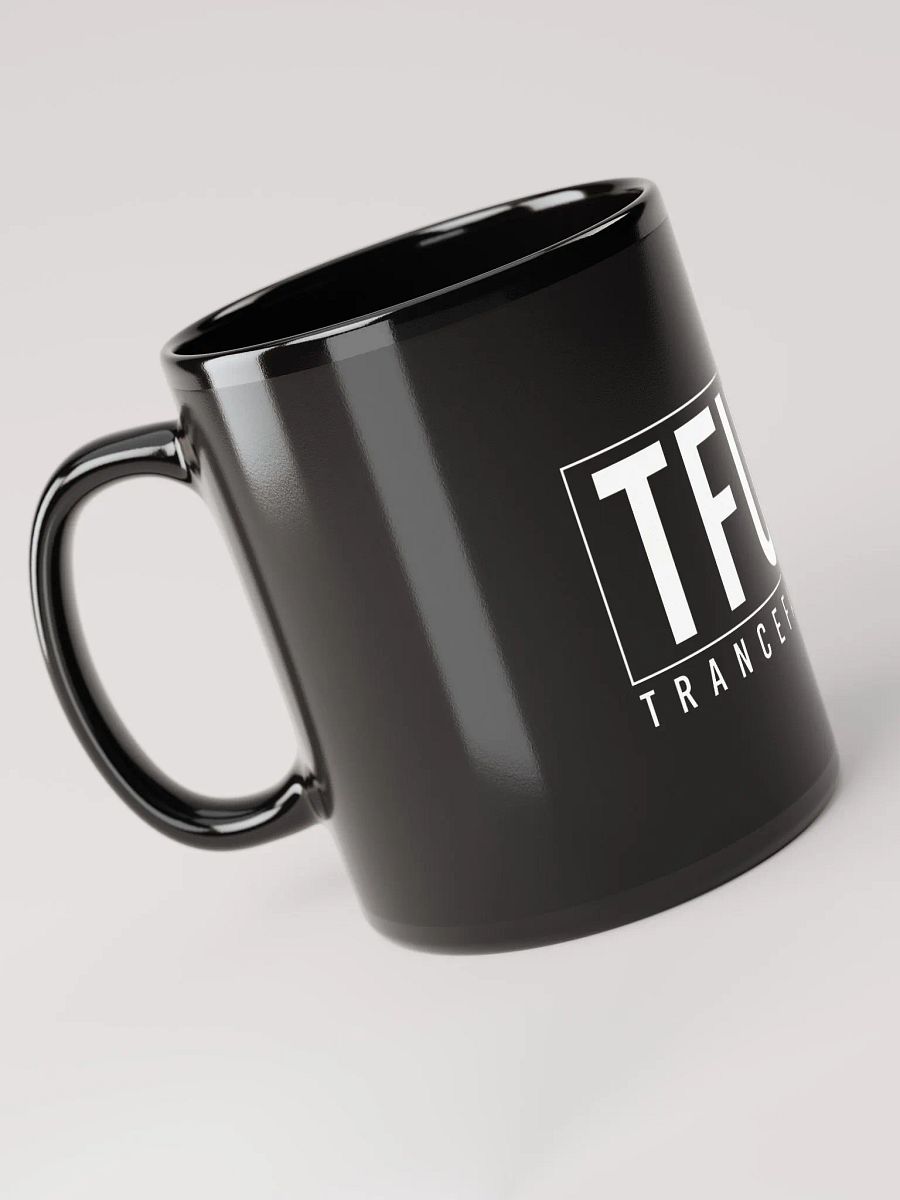 TFUAE Black Glossy Mug product image (6)
