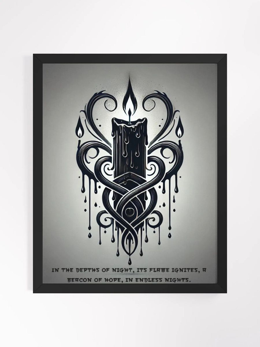Be My Eternal Flame Wall Art" product image (1)