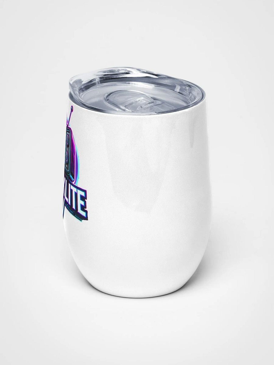 BlackLite TV Neon Retro Wine Tumbler product image (5)