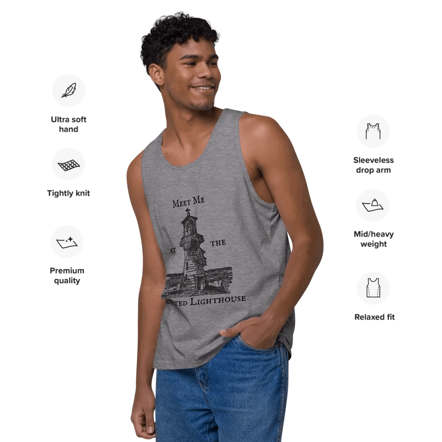 Haunted Lighthouse Comfort Tank Top product image (44)