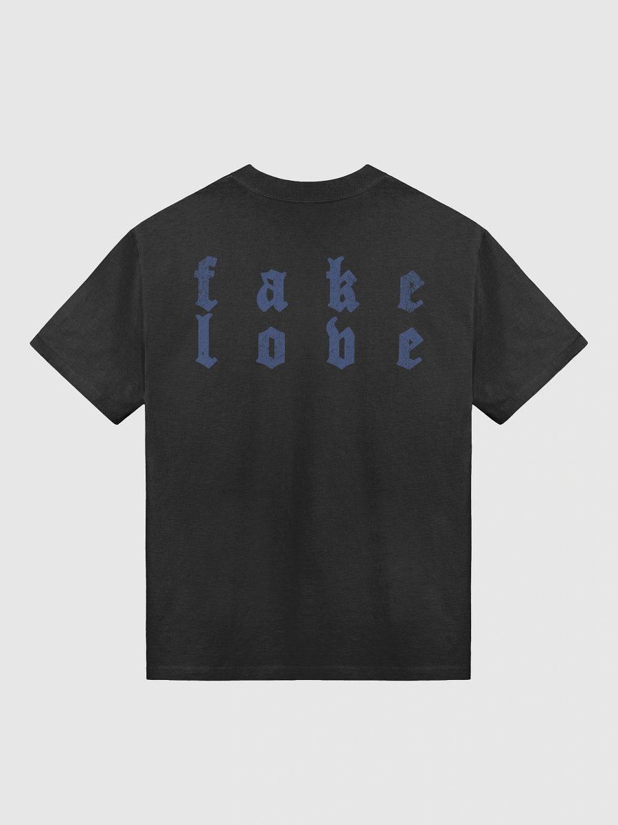 Fake Love Faded Oversized Tee product image (2)