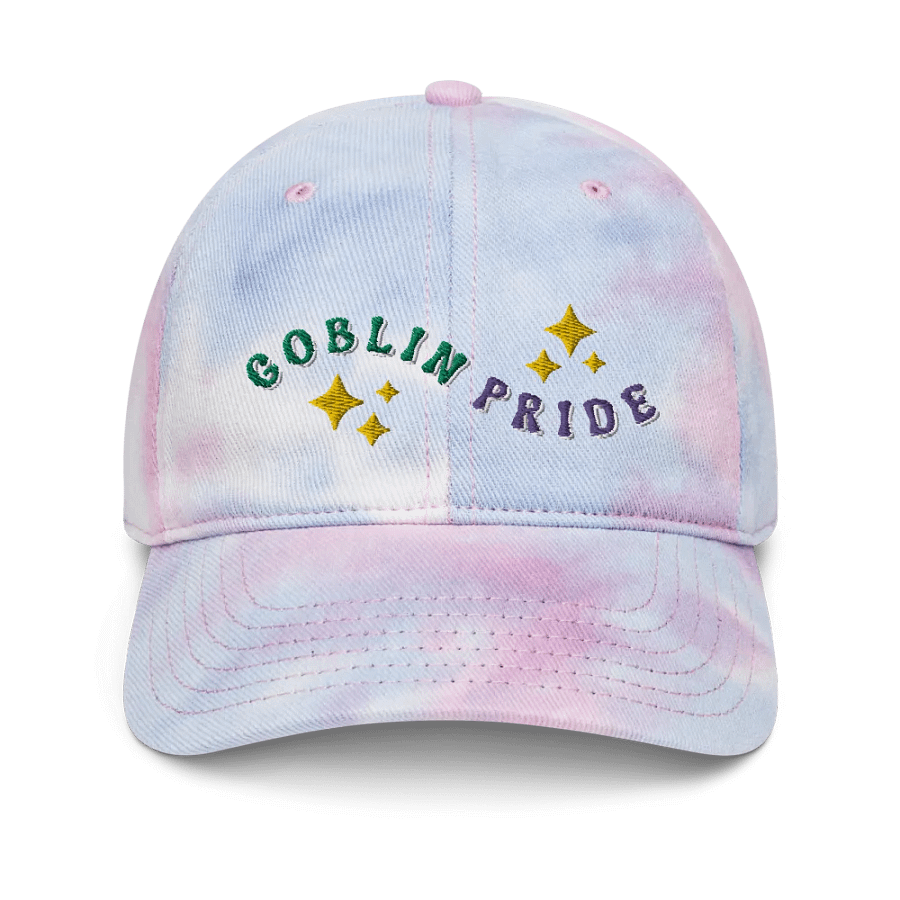 Embroidered Goblin Pride Tie-Dye Hat product image (3)