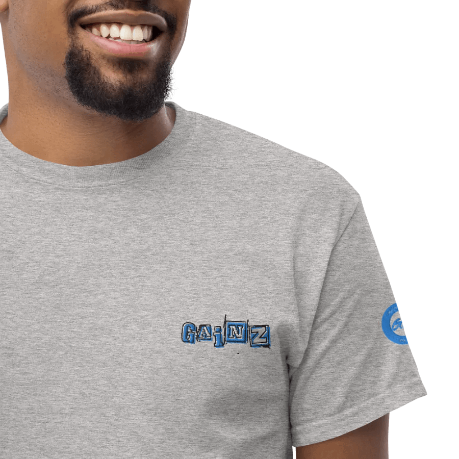 Gainz Tee Gray product image (6)
