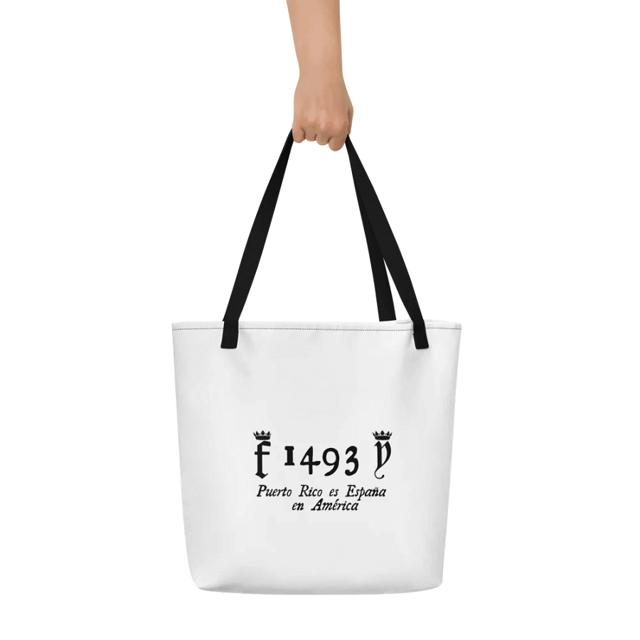 Bolso casual de mano - 1493 Puerto Rico es España en América product image (5)