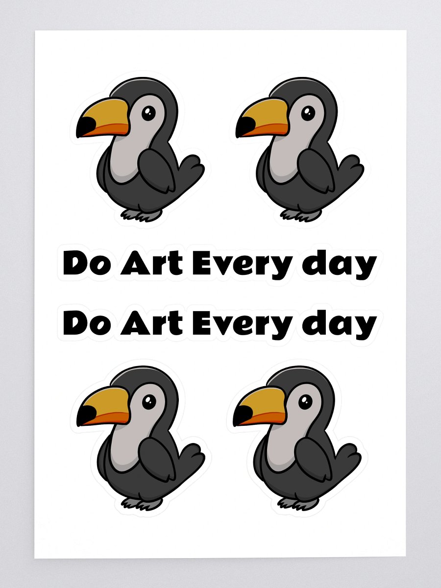 Chibi Toucan Stickers product image (3)