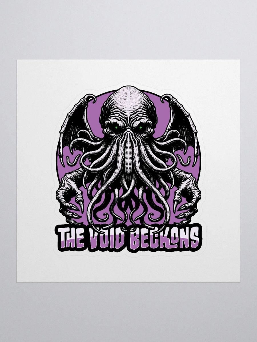 “The Void Beckons” Cthulhu Sticker – Gothic Horror Vibes product image (2)