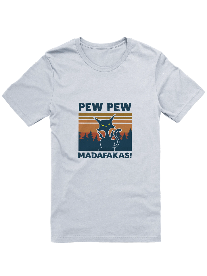 Pew Pew Cat T-Shirt product image (1)