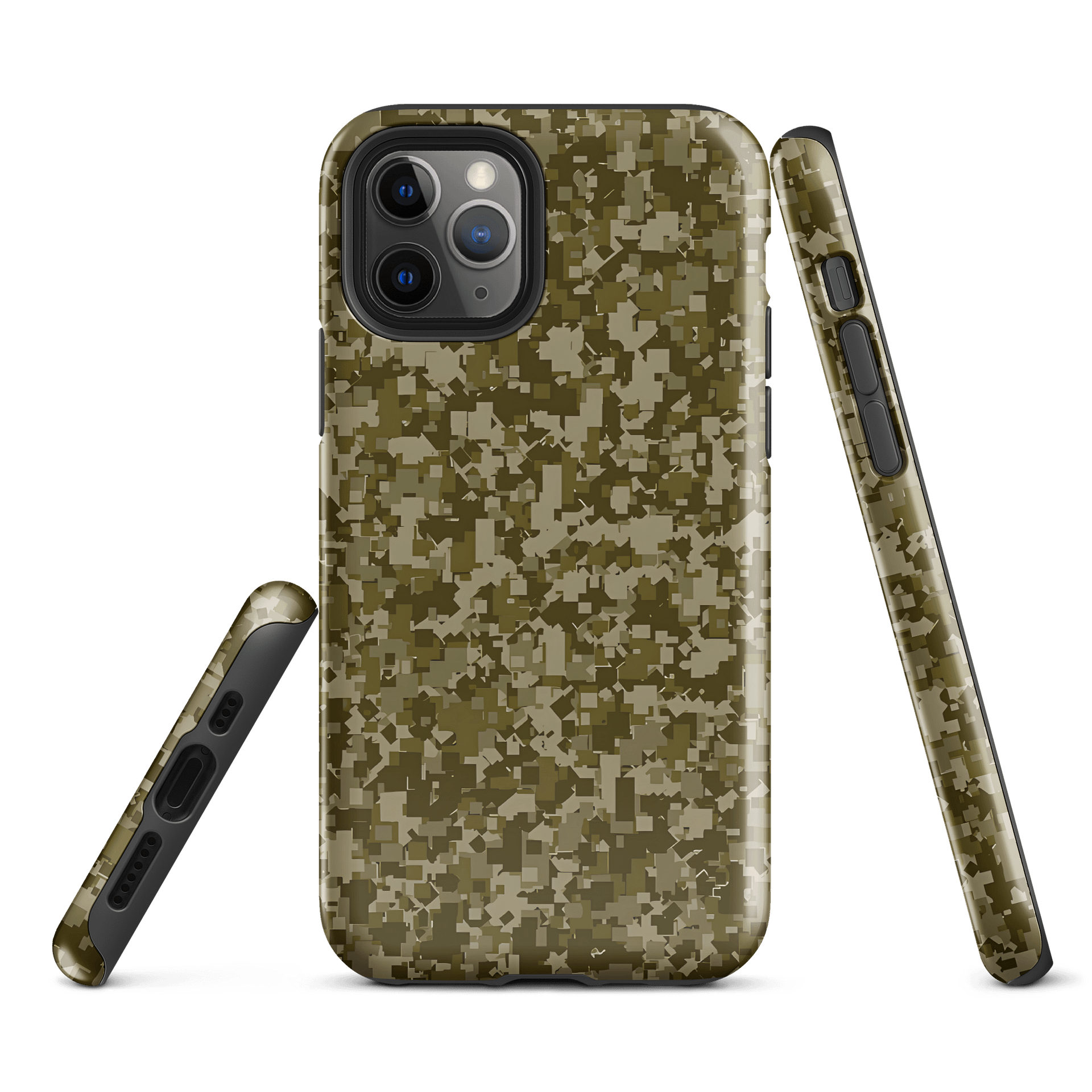 Pixelated Camo Protection: Tough iPhone® Case product image (2)