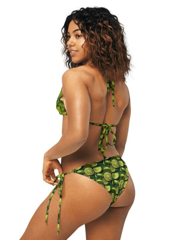 🥑🍋Custurd Apple & Lemon Flavored Bikini – Fresh, Fun & Eco-Friendly! product image (10)