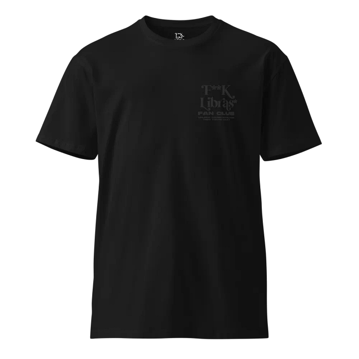 FLFC F**k Libras Fan Club Unisex Tee - Charcoal product image (1)