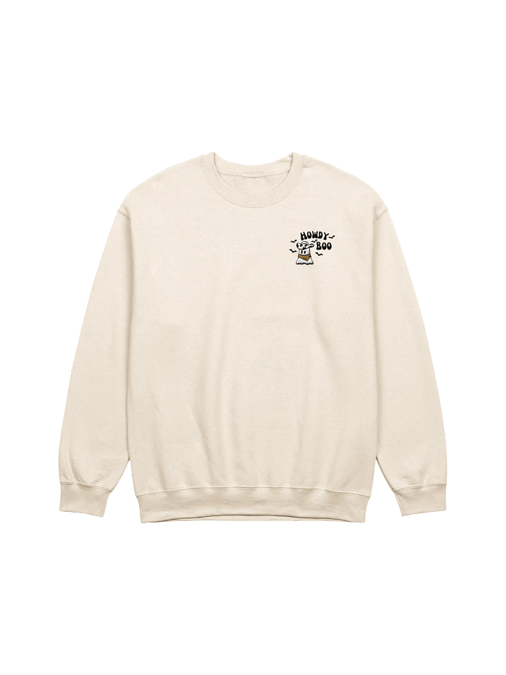 Howdy Boo Embroidered Sweatshirt product image (1)