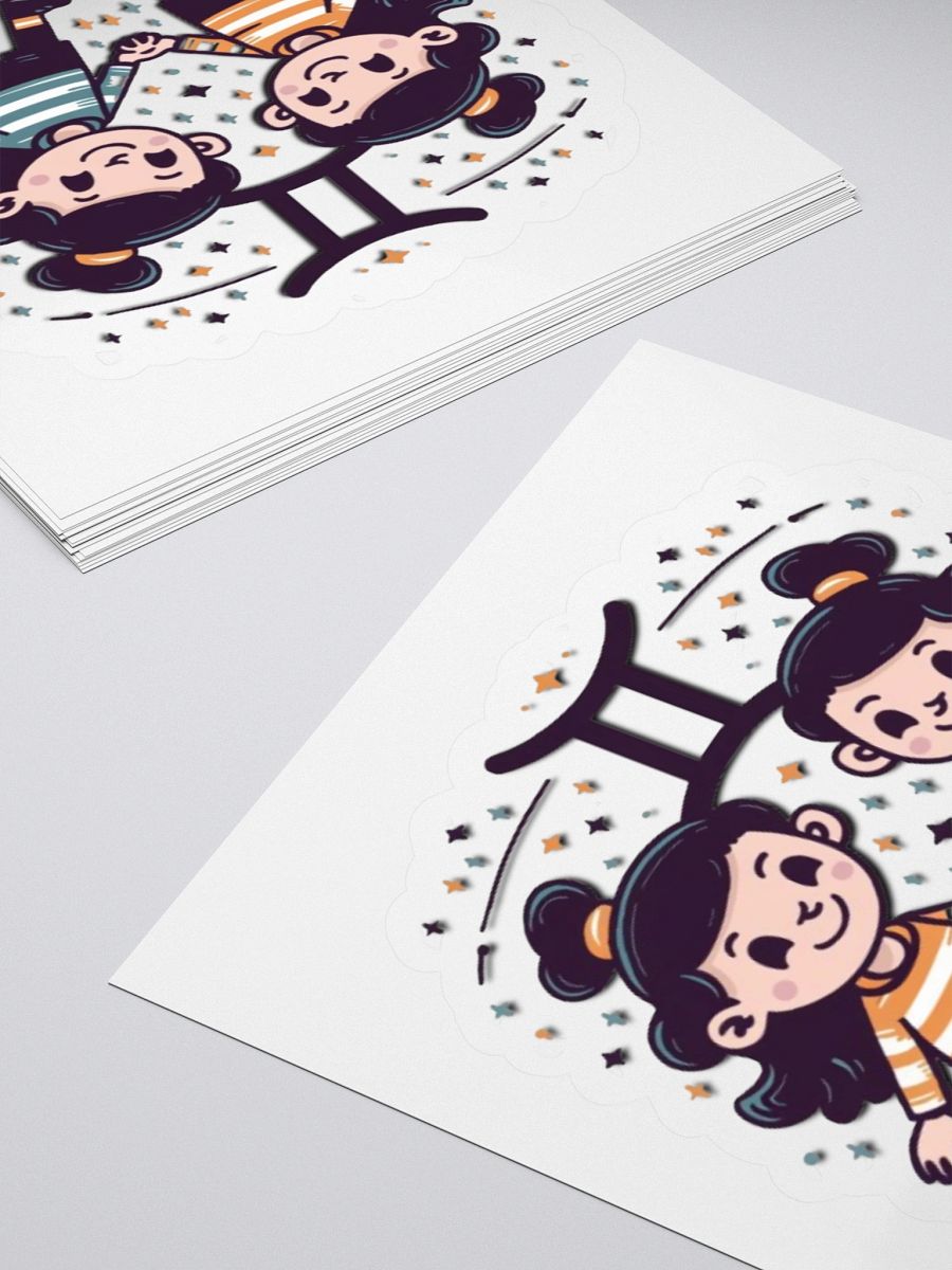 Gemini Twins Sticker product image (10)