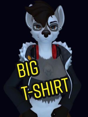 Gotta flex the shirt sometimes #furry #furryfandom #furryvtuber #furrytiktok #vrchat