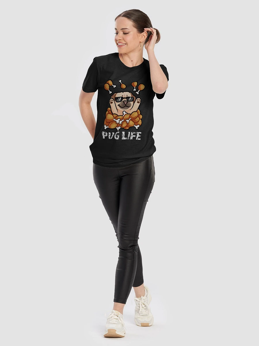 Pug Life V2 - Soft T-Shirt Dark product image (47)