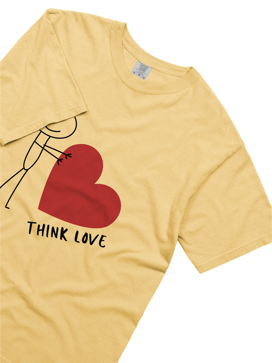 Think Love Heavyweight T-Shirt product image (30)