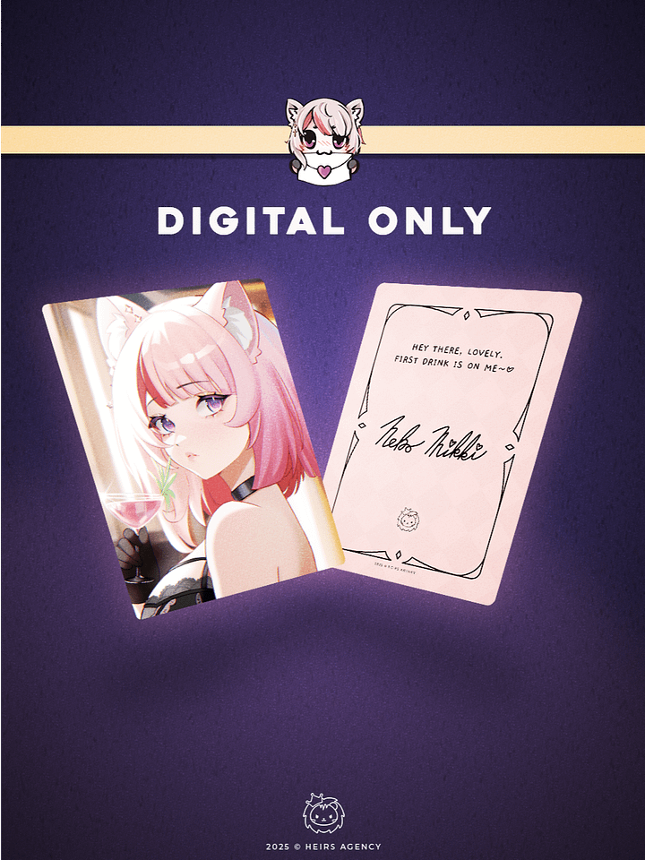Neko Mikki White Day DIGITAL Photocard product image (2)