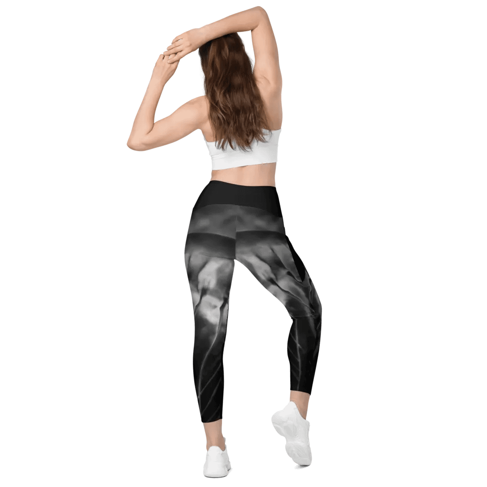B&W Jellyfish Leggings product image (7)