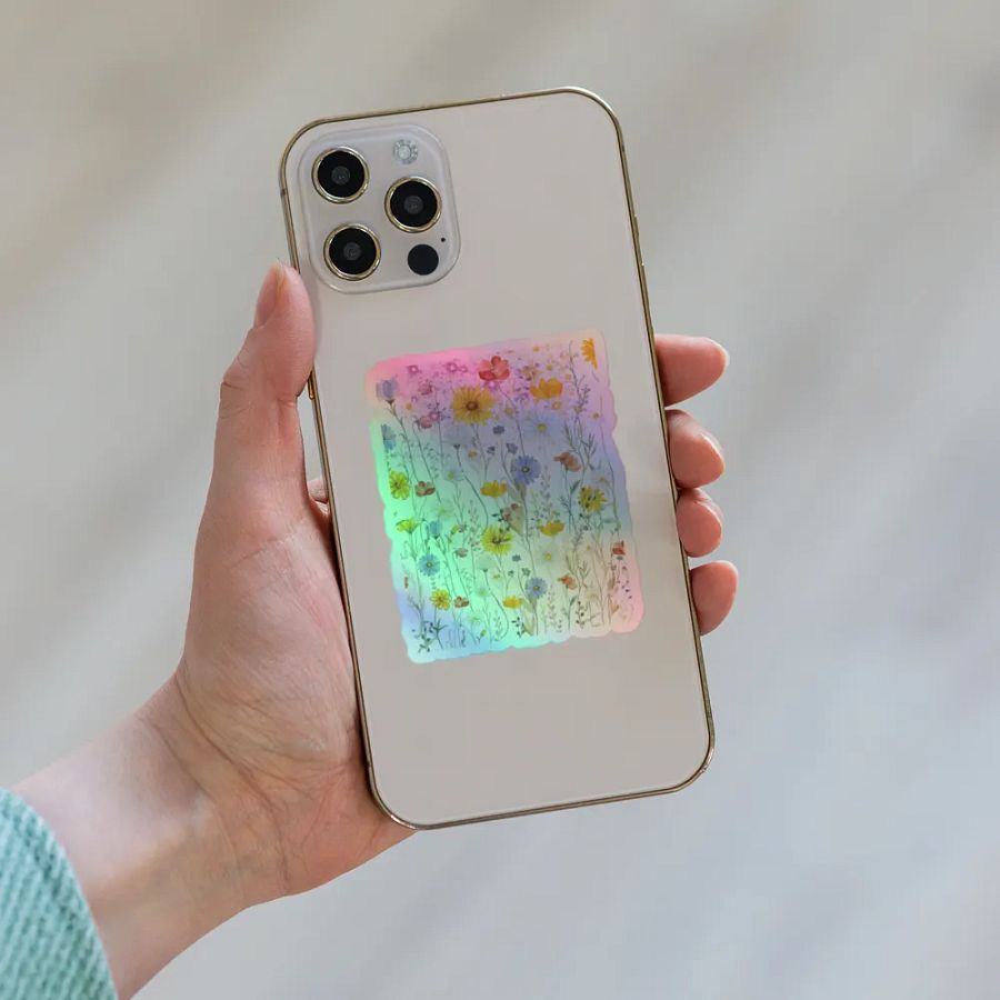Whimsical Garden Holographic Sticker Set product image (8)