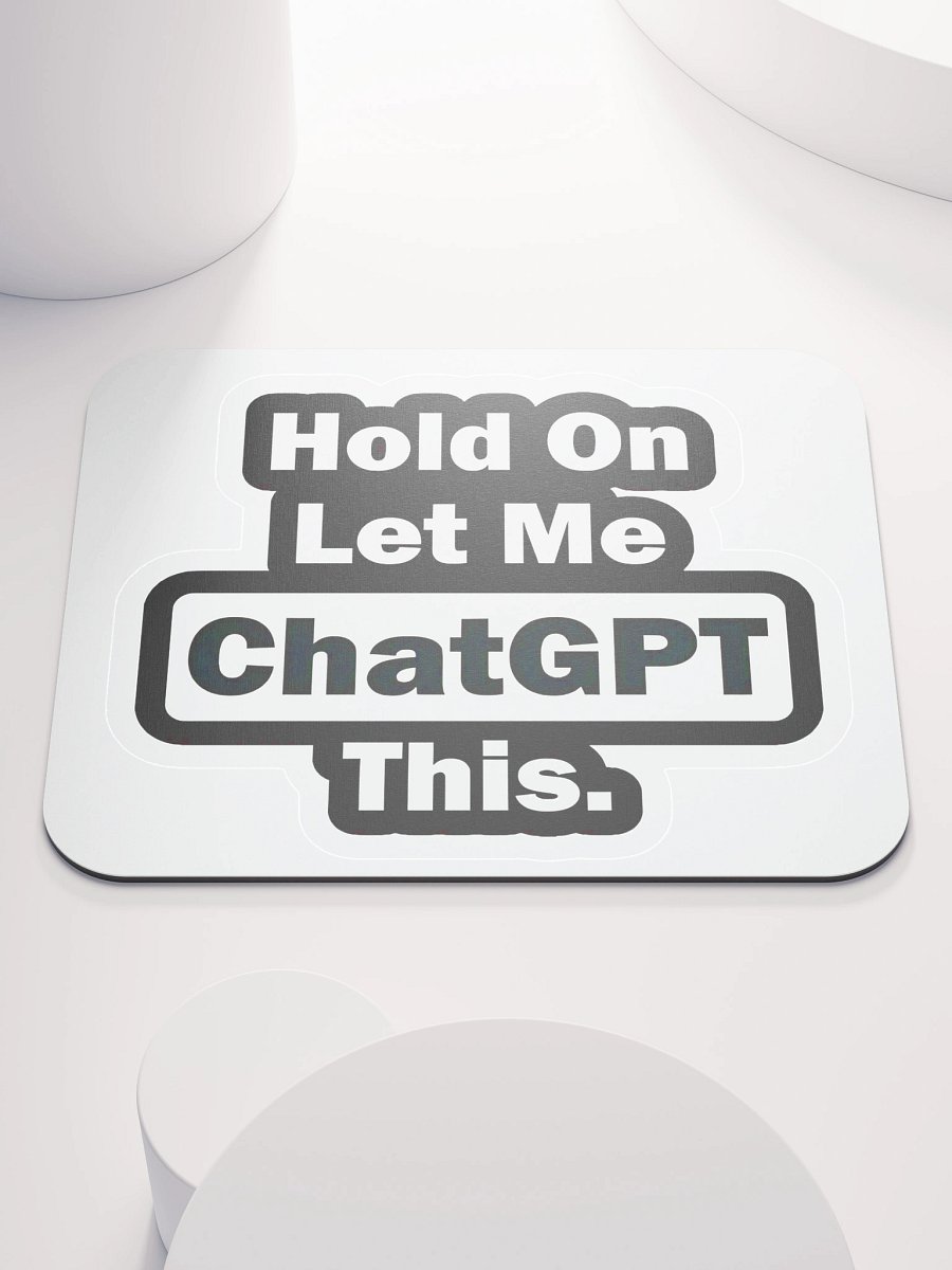 ChatGPT Mouse Pad product image (1)