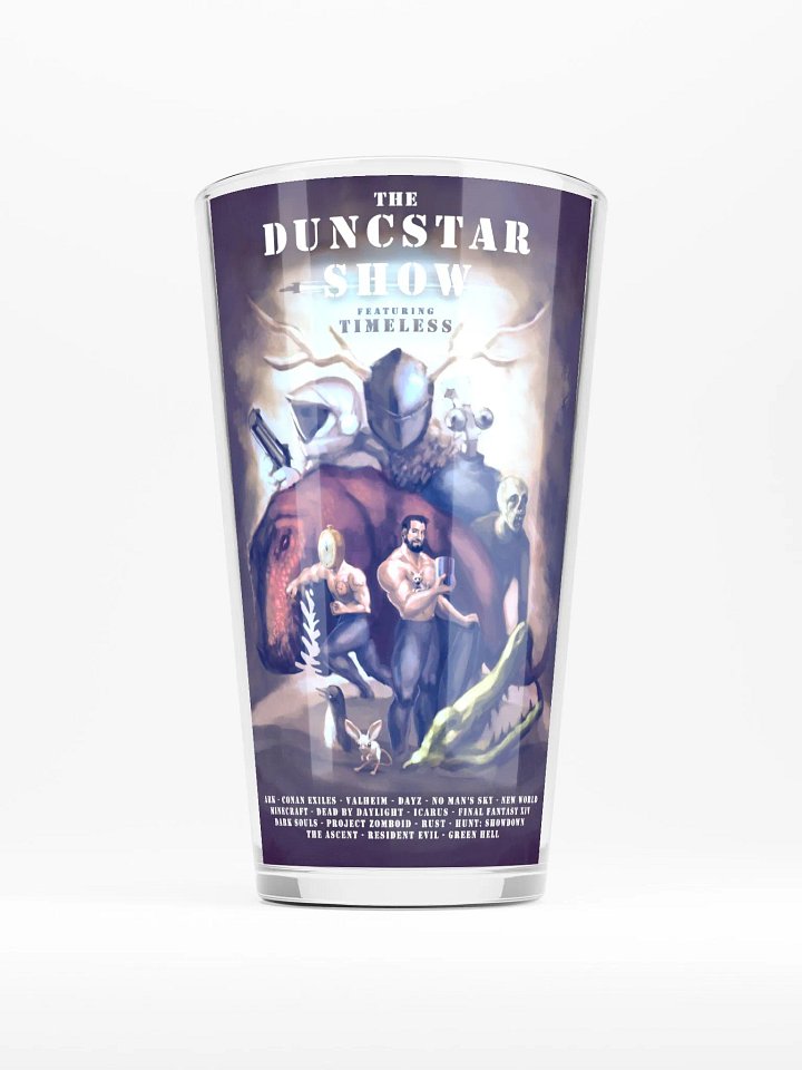 Duncstar Show ft Timeless Pint Glass product image (1)