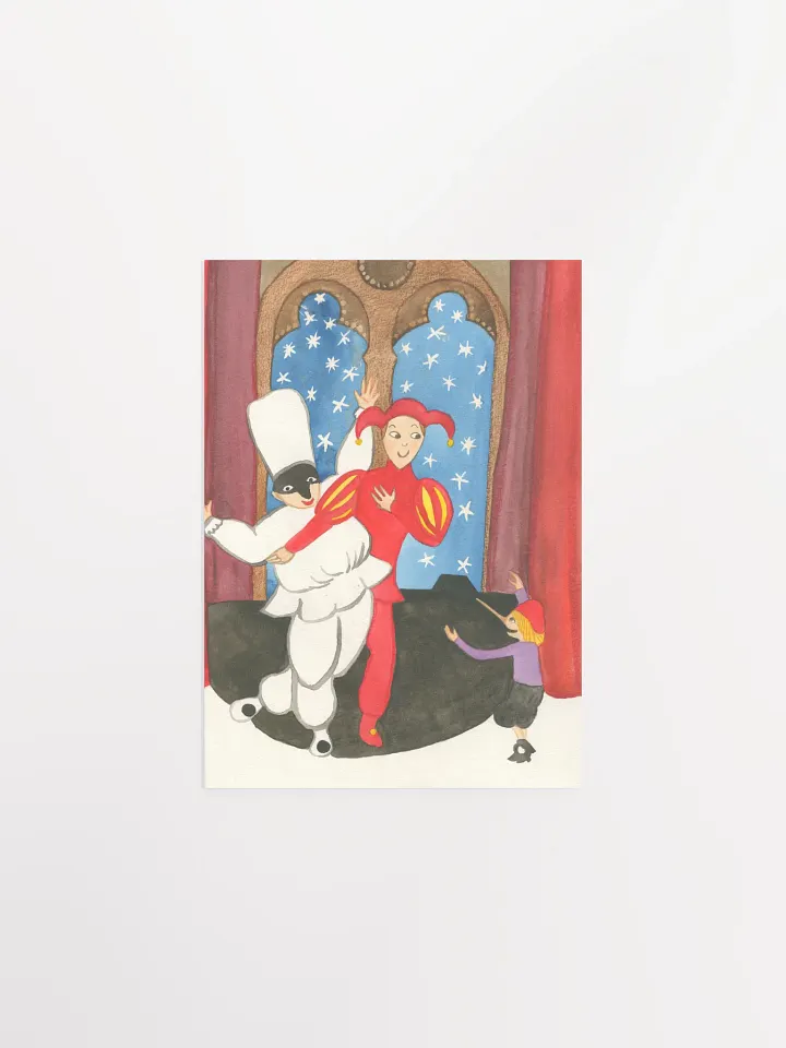 Pinocchio Meets His Brothers Art Print product image (1)