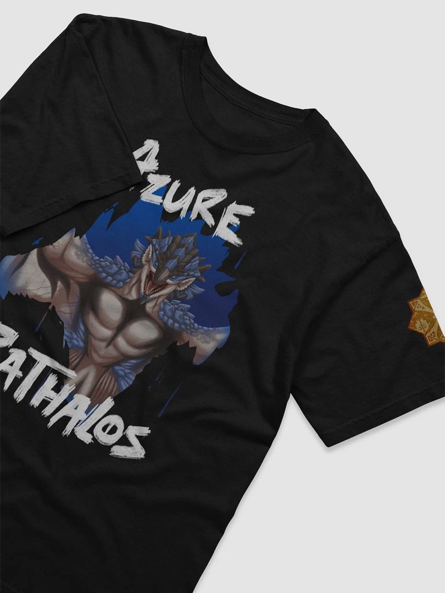Azure Rathalos Silhouette Heavyweight Shirt product image (16)