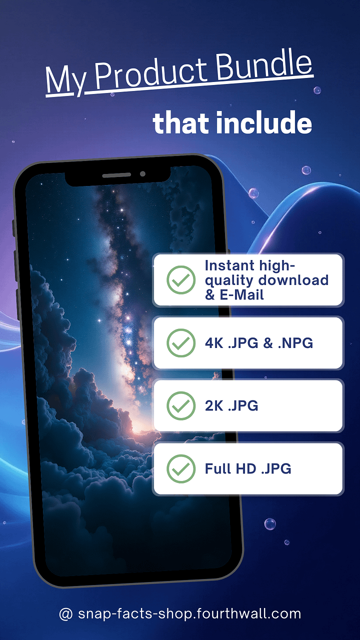 Gate to the Galaxy – Heavenly Starscape Above the Clouds product image (2)