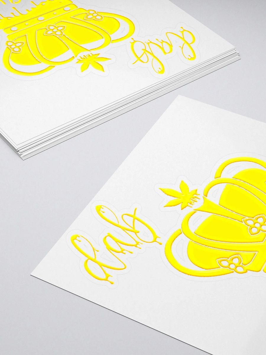 Dab Queen Kiss-Cut Sticker product image (4)