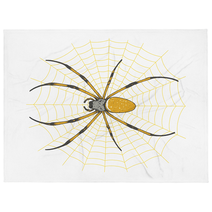 Gigantic Orb Weaver Throw Blanket product image (1)