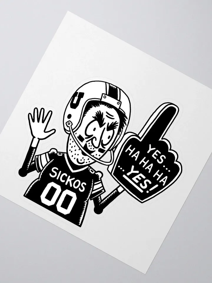 Sickos Football Guy Sticker product image (2)